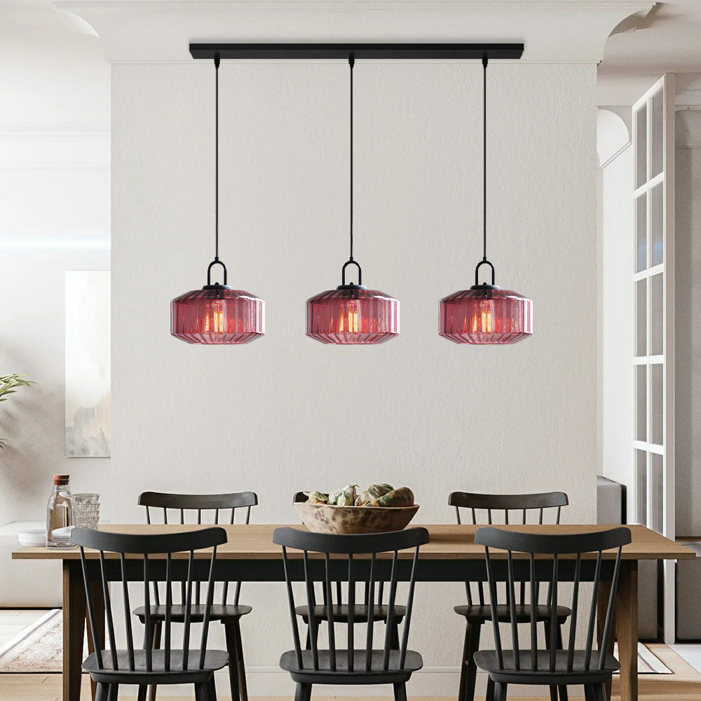 GlamGlow Retro Glass Pendant Light