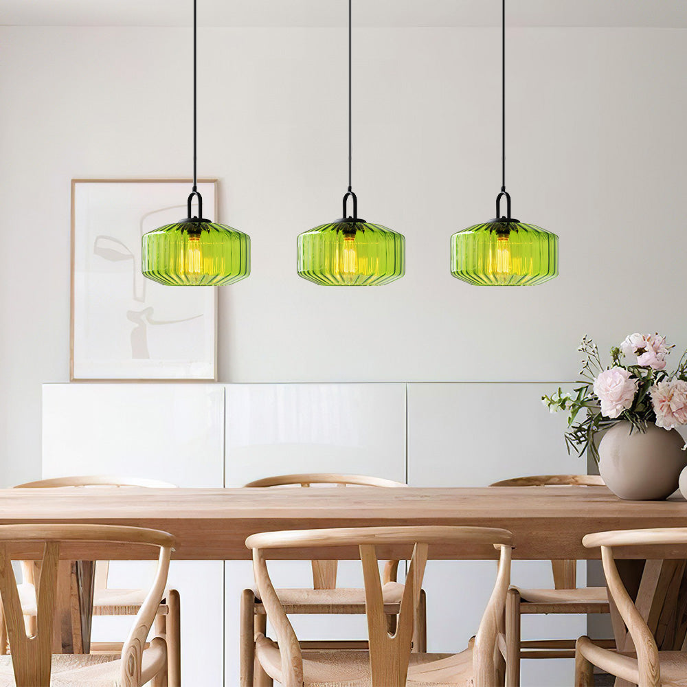 GlamGlow Retro Glass Pendant Light