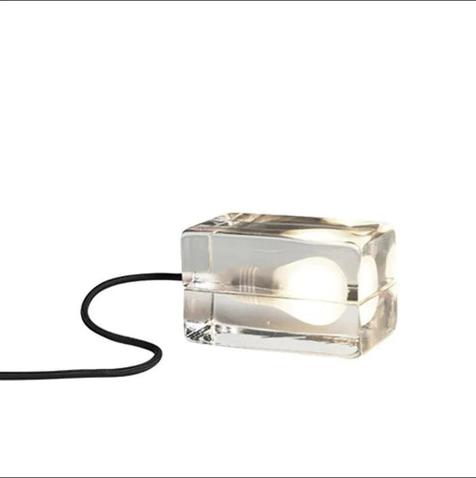 Crystal clear - table lamp transparante